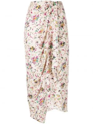 Suknja s cvjetnim printom s printom Marant Etoile