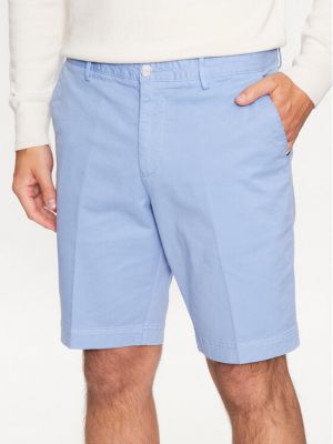 Kratke hlače slim fit Boss plava