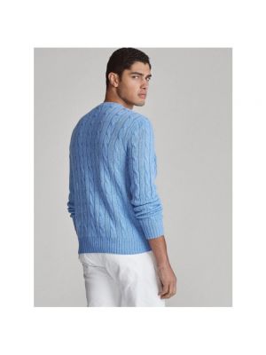 Jersey de cachemir de tela jersey con estampado de cachemira Polo Ralph Lauren azul