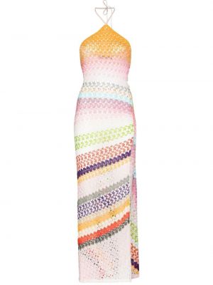 Strand abstrakt trykk dress Missoni rosa