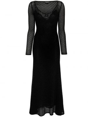 Μάξι φόρεμα Tom Ford μαύρο