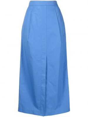 Dlouhá sukně s vysokým pasem Hermès - modrá