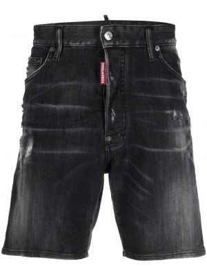 Jeans-shorts Dsquared2 svart