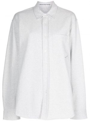 Camisa manga larga Alexander Wang gris