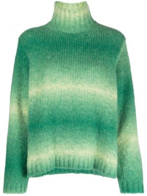 Maglione a righe Woolrich verde