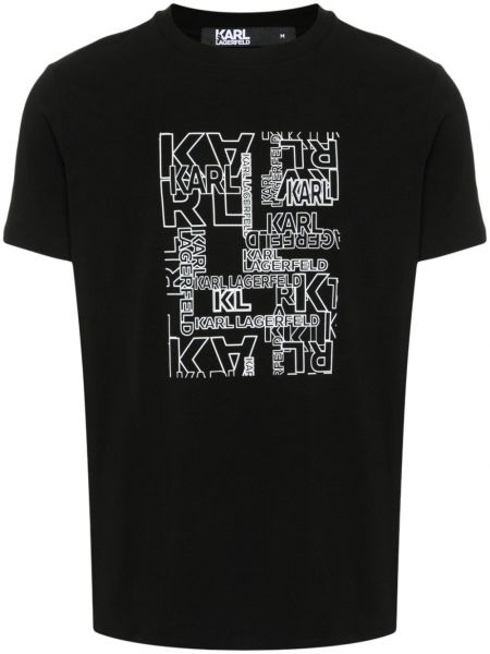 T-shirt mit print Karl Lagerfeld