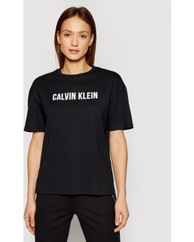 Polo large Calvin Klein Performance noir