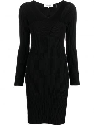 Мини рокля Dvf Diane Von Furstenberg черно
