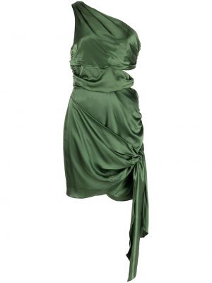 Sukienka z jedwabiu Cinq A Sept, zielony