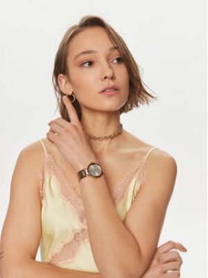 Montres avec perles en or rose Calvin Klein