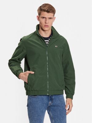 Kabát Tommy Jeans zöld