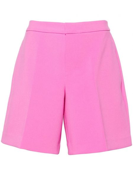 Kratke hlače od krep Kate Spade ružičasta