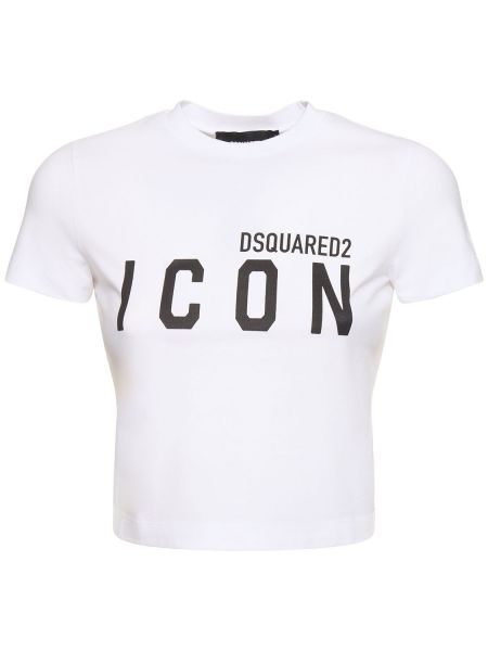 Mini tişört Dsquared2 beyaz