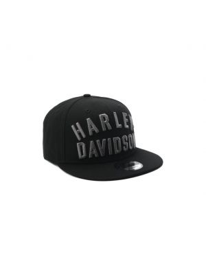 Хлопковая бейсболка Harley Davidson, черная