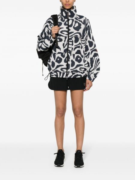 Jacke mit print mit zebra-muster Adidas By Stella Mccartney