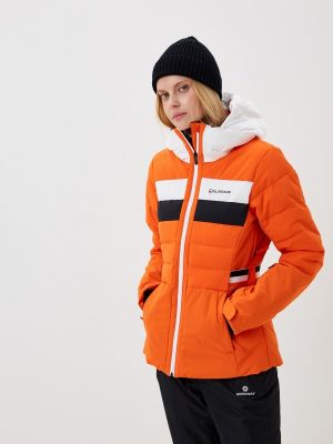 Оранжевая горнолыжная куртка Glissade
