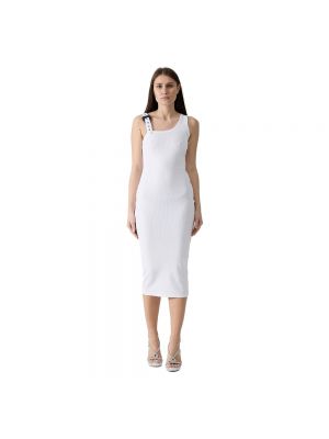 Sukienka midi Versace Jeans Couture biała