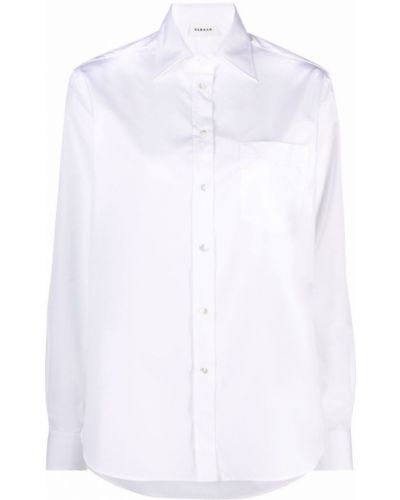 Bavlněná košile s kapsami P.a.r.o.s.h. bílá