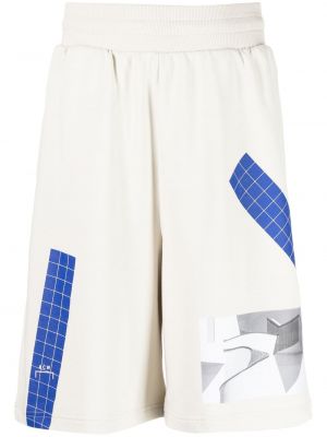 Shorts de sport en coton à imprimé A-cold-wall*