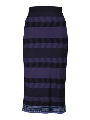 Midi sukně Diane Von Furstenberg fialové