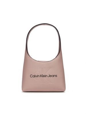 Rankinė su viršutine rankena Calvin Klein Jeans rožinė
