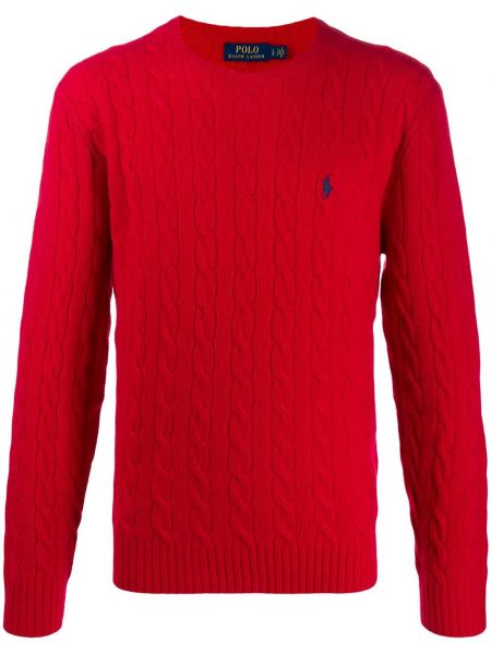 Jersey de punto de tela jersey Polo Ralph Lauren rojo