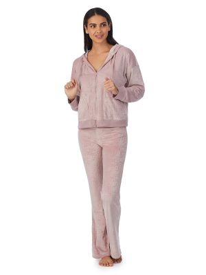 Pijama manga larga Dkny rosa