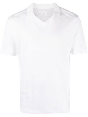 Тениска с копчета Eleventy бяло