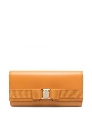 Bue lommebok Salvatore Ferragamo oransje