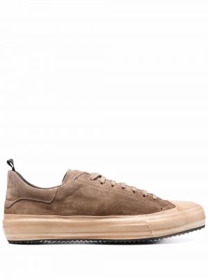 Ruskinds sneakers med snøre Officine Creative brun