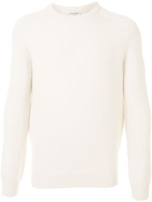 Džemper od kašmira Saint Laurent bijela