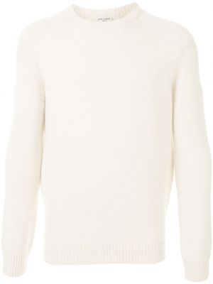 Pull en cachemire Saint Laurent blanc