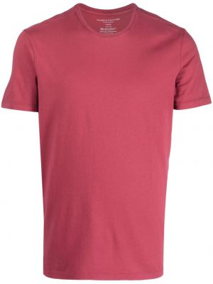 T-shirt con scollo tondo Majestic Filatures rosa