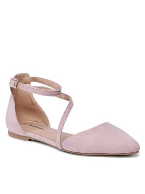 Ниски обувки Bassano розово