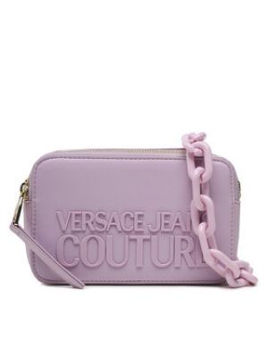 Listová kabelka Versace Jeans Couture fialová