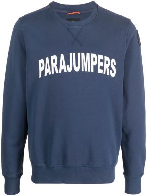 Trykt sweatshirt Parajumpers blå