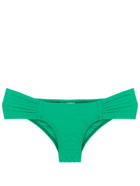 Bikini taille basse drapé Amir Slama vert