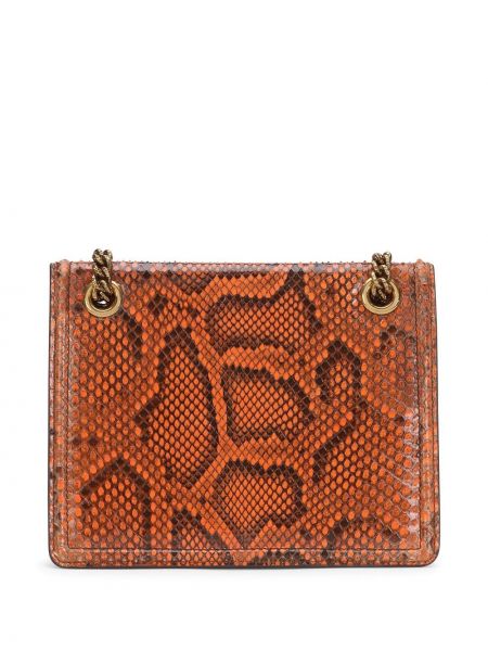 Bolsa de estampado de serpiente Dolce & Gabbana