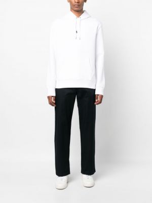 Kapučdžemperis ar izšuvumiem Polo Ralph Lauren balts