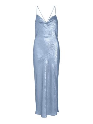 Βραδινό φόρεμα Vila μπλε
