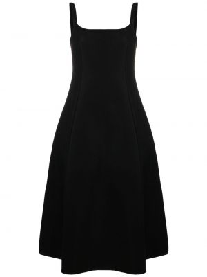 Midi haljina Khaite crna