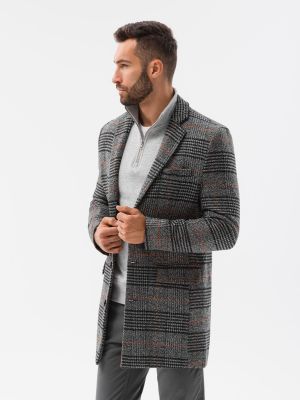Kabát Ombre šedý