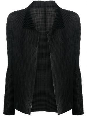 Plisovaná bunda Issey Miyake čierna