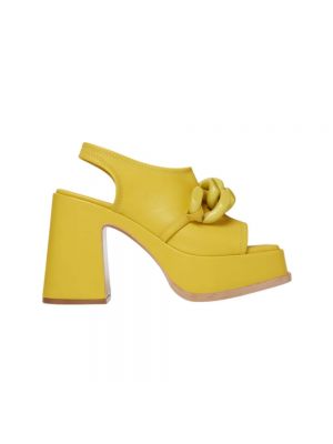 Sandały Stella Mccartney żółte
