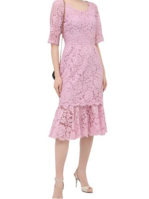 Платье Dolce & Gabbana розовое