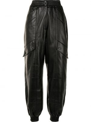Pantalones de cuero Materiel negro
