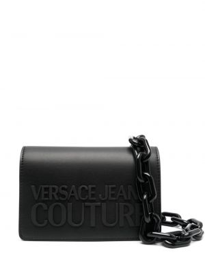 Crossbody väska Versace Jeans Couture svart