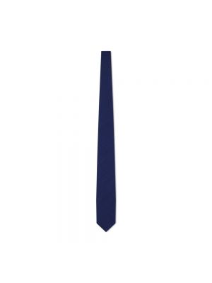 Niebieski krawat wełniany Altea