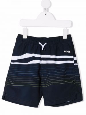 Trykt shorts for jenter Boss Kidswear blå