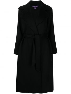 Kašmírový kabát Ralph Lauren Collection čierna